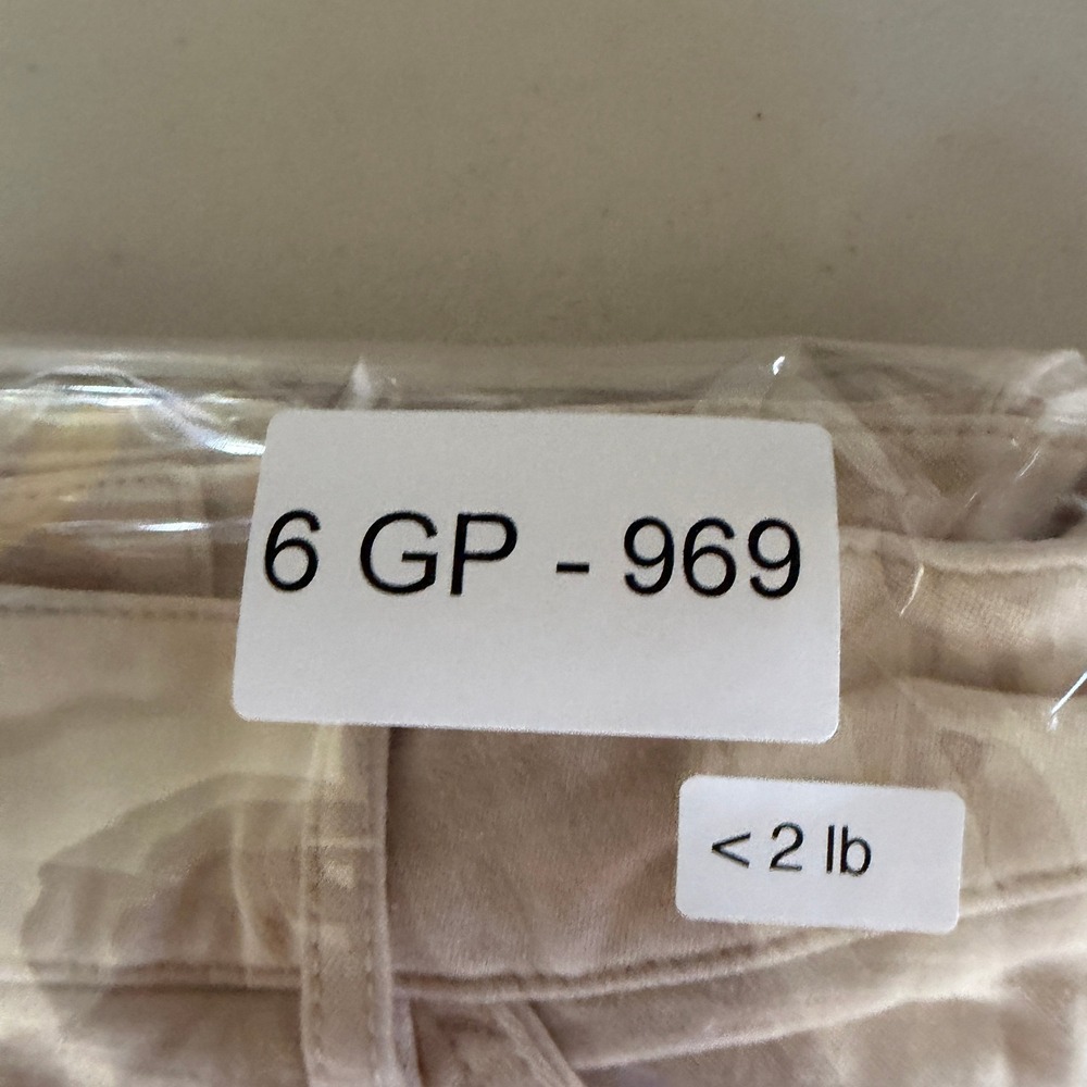 Wilfred Free Carpenter Pants Women Size 6 Beige High Rise Utility Straight Leg - Picture 9 of 9